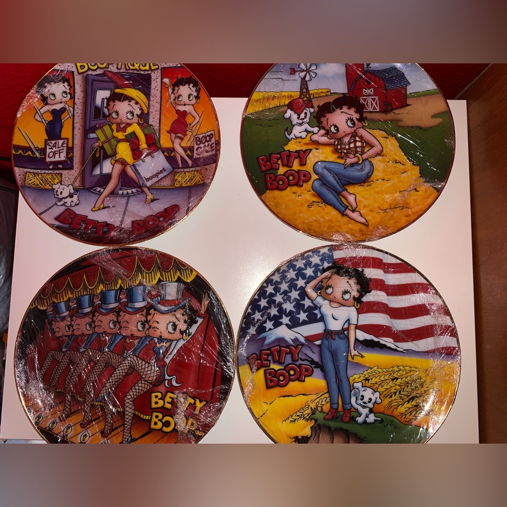 Betty Boop Collectable Plates